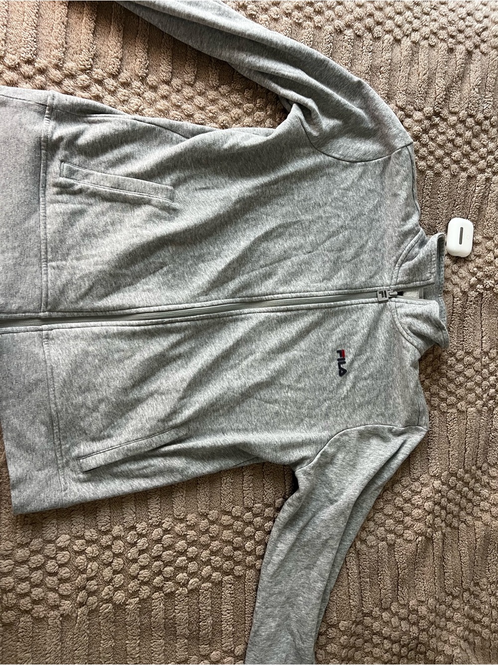 FILA Light Gray Women's Full-Zip Jacket